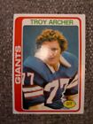 1978 Topps Troy Archer New York Giants #492