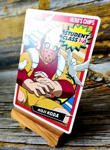 Tarjeta de fichas de héroe Koji Koda - My Hero Academia MHA - Japón - Imagen 1 de 3