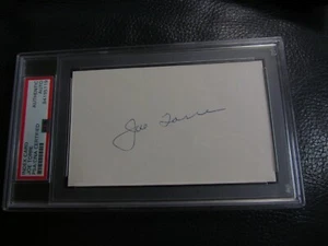 Joe Torre Signed Autographed Index Card PSA Encapsulated - Picture 1 of 4