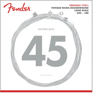 Fender 7150ML reines Nickel rundgewickelte Basssaiten langskalig MEDIUM-LIGHT 45-100 - Bild 1 von 2