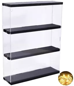 Acrylic Display Case Wall Mounted Funk POP Shelves Clear Showcase - Picture 1 of 6