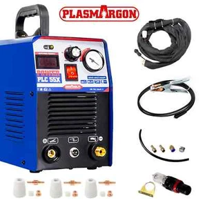 Taglio al plasma IGBT CUT55 HF 55A taglio fino a 14 mm plasma cutter 230 V protable - Foto 1 di 8