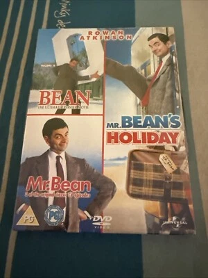 Bean - The Ultimate Disaster Movie/Mr Bean's Holiday/Mr Be -REGION 2- NEW/SEALED - Image 1 of 2