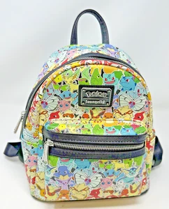 Loungefly Pokemon Rainbow Ombre All Over placement Mini Backpack Pride - Picture 1 of 6