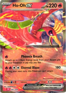 Ho-oh ex Holofoil 007/034 Classic Collection Trading Card Game Classic Near Mint - Imagen 1 de 2