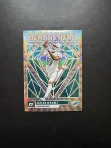 2023 Panini Donruss Optic - Diamond Hands Jaylen Waddle #DH-JW - Picture 1 of 2