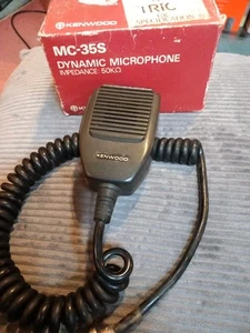 Kenwood MC-35S Hand Mic Microphone 4 PIN Plug - Zdjęcie 1 z 5