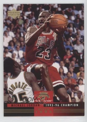 2008-09 Upper Deck Lineage Mr June Michael Jordan #MJ-4 HOF - Image 1 of 2