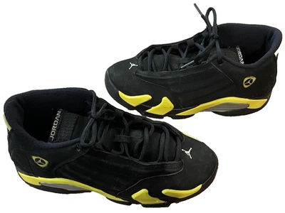 Size 6.5Y- Air Jordan 14 Retro Thunder EXCELLENT CONDITION - Image 1 of 4