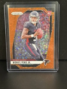 Michael Penix Jr. 2024 Panini Prizm Orange Disco Prizm #378 Rookie RC - Picture 1 of 2