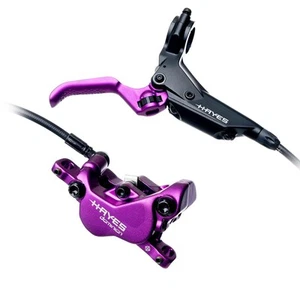Hayes Dominion A4 Brake Regular Reach in Purple/Black 180cm Hose F or R - Picture 1 of 1