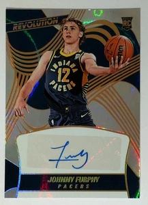 2024-25 Panini Revolution Signatures INFINITE 09/25 RA-FUR Johnny Furphy  Pacers - Imagen 1 de 3