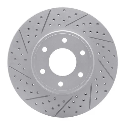 DFC Geoperformance Rotor - Drilled & Slotted fits 2008-2009 Saab 9-7x  DFC - Image 1 of 4