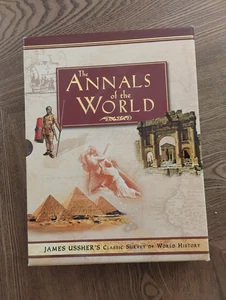 Hardcover The Annald Of The World James Usshers & CD Complete World History No U - Picture 1 of 8