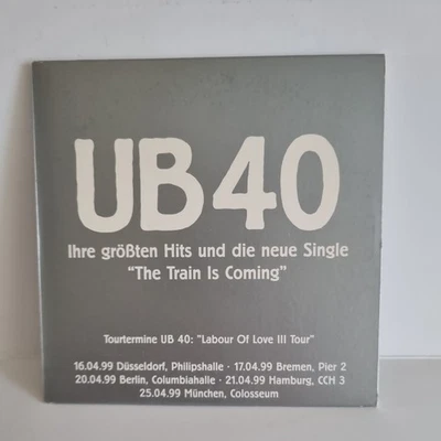 EXTREMELY RARE 4 TRACK GERMAN CD PROMO OF  "TRAIN IS COMING " BY UB40 - Imagem 1 de 3