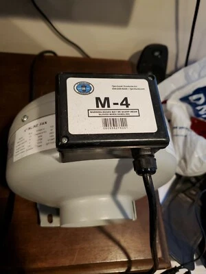 iPower GLFANXINLINE4V2 4 inch 190 CFM Inline Duct Ventilation HVAC Vent Blower … - Image 1 of 4