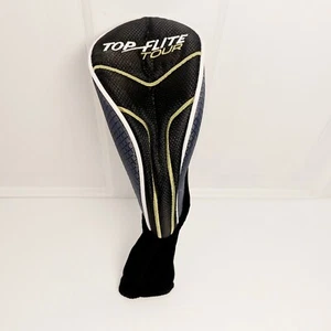 Top Flite Tour 3W 3 Wood Headcover Gray & Black with Olive Green Strip - Picture 1 of 6