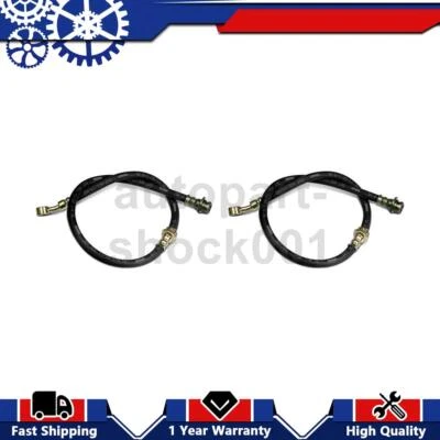 Manguera hidráulica de línea de freno de 2 piezas centradas delanteras para Dodge Dart 1970-1972 Foto 1 de 4