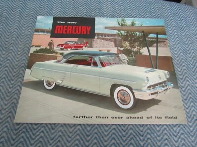 Mercury Monterey 1953 y personalizado de lujo original concesionario promoción folleto de ventas Foto 1 de 3