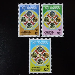 Congo No.803/805 Congress of Men of Science of Africa Mint ** Luxury MNH - Picture 1 of 1