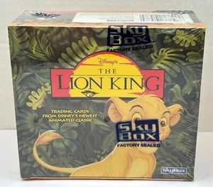 Lion King Series 1 One Disney Movie Card Box 36 Packs Skybox 1994 - Picture 1 of 5