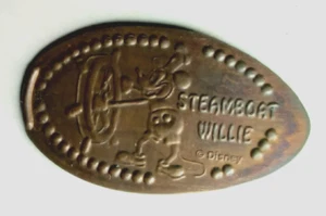 Penny pressato STEAMBOAT WILLIE ~ DL0034 RITIRATO / Disneyland Resort - Foto 1 di 1