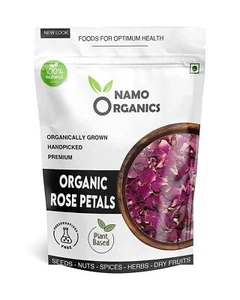 Sun Dried Rose Petals Dry Rosa Gallica 100% Edible for Food Vitamin C 100g Pack - Picture 1 of 5