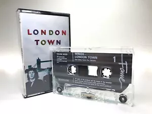 Wings LONDON TOWN Vintage Cassette TC-FA3223 **EXCELLENT/VG+ CONDITION** 1978 - Picture 1 of 9