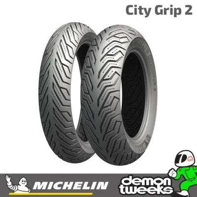 1 x Michelin City Grip 2 Scooter Tyre 130 70 13 M/C (63S) RF TL (Front Or Rear) - Image 1 of 2