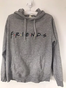Sudadera con capucha para mujer Friends programa de televisión gris talla S - Imagen 1 de 10