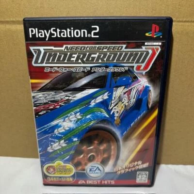 PS2 Need for Speed Underground  Game Complete Original Box Excellent Japan - Image 1 of 2