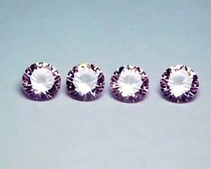 4.0 Ct Round Cut Cambodian PINK Zircon Loose Gemstone Lot.M163. - Picture 1 of 5