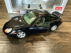 SUN STAR - PORSCHE 911 CARRERA COUPE (BLACK) - 1/18 DIECAST - Picture 1 of 12