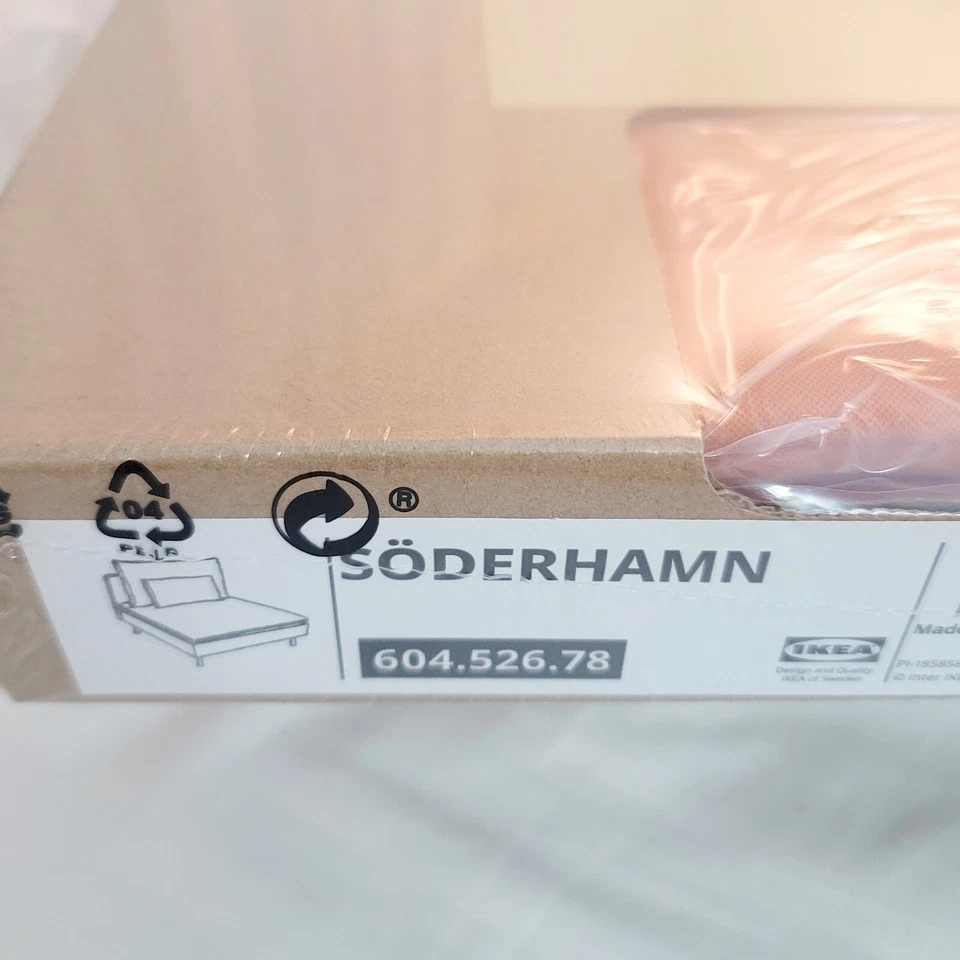 IKEA SÖDERHAMN One Seat Section Cover Samsta Orange  604.526.78 SODERHAMN NEW - Image 1 of 1