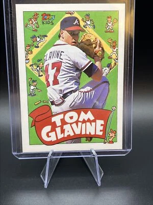 1992 Topps Kids - #34 Tom Glavine - Image 1 of 2