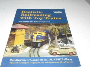 LIBRO FERROVIA REALISTICA CON TRENI GIOCATTOLO - BY GREENBERG - LN - B12R - Foto 1 di 1