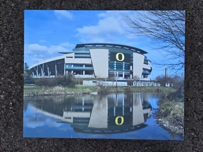 Oregon Ducks Football Autzen Stadium Canvas Print NCAA Justin Herbert Mariota - Image 1 of 4