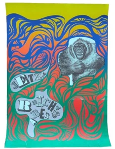 Vintage Poster 1969 Lothar-Gunther BUCHHEIM Enough Is Enough NEON Psychedelic - Bild 1 von 6