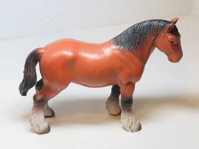 Figura de yegua de goma Bullyland de colección caballo pintada a mano en Alemania Foto 1 de 4