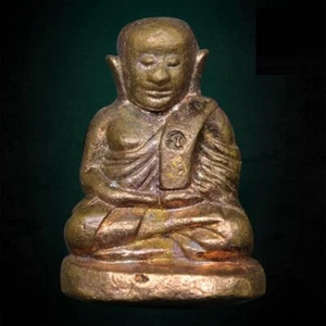 Phra LP Ngern Waterproof Pendant Wat Bang Klan Temple Thai Buddha Amulet - Picture 1 of 4