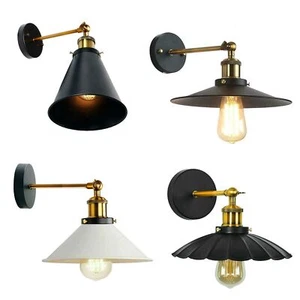 Retro Wandlampe Vintage Wandleuchte Innen Wandlampe E27 Wandspot Design Modern - Bild 1 von 26