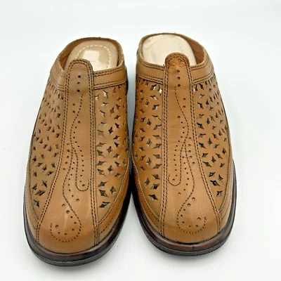 Zapatos de mula de cuña sin cordones Laura Scott para mujer talla 7 medianos Foto 1 de 4