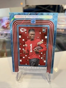 Xavier Worthy 2024 Panini Photogenic Rookie Introductions RC Azul/99 🔥 Chiefs - Imagen 1 de 4