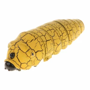 4'' Realistic Remote Control Caterpillar RC Bug Toy Party Prank Tricks Xmas Gift - Picture 1 of 9