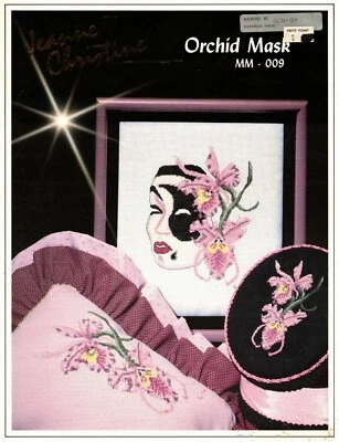 Orchard Mask 1 Counted Cross Stitch Pattern By Jeanne Christine - Image 1 of 3