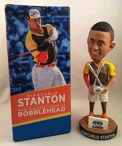Miami Marlins Giancarlo Stanton Home Run Derby Bobble Head COA - Picture 1 of 1