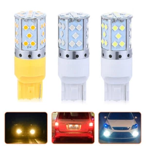 2X T20 7440 3030 W21 W 35SMD LED Turn Signal DRL Light Bulbs CANBUS Error Free - Picture 1 of 26