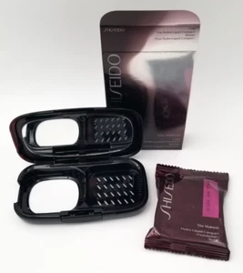(2) Shiseido The MakeUp Hydro Liquid Compact Foundation O-100 Refill & Case New - Picture 1 of 11