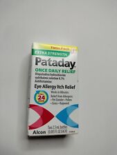 Pataday Extra Strength Once Daily Eye Allergy Relief 2 x 2.5ml Pack 4.25 6038