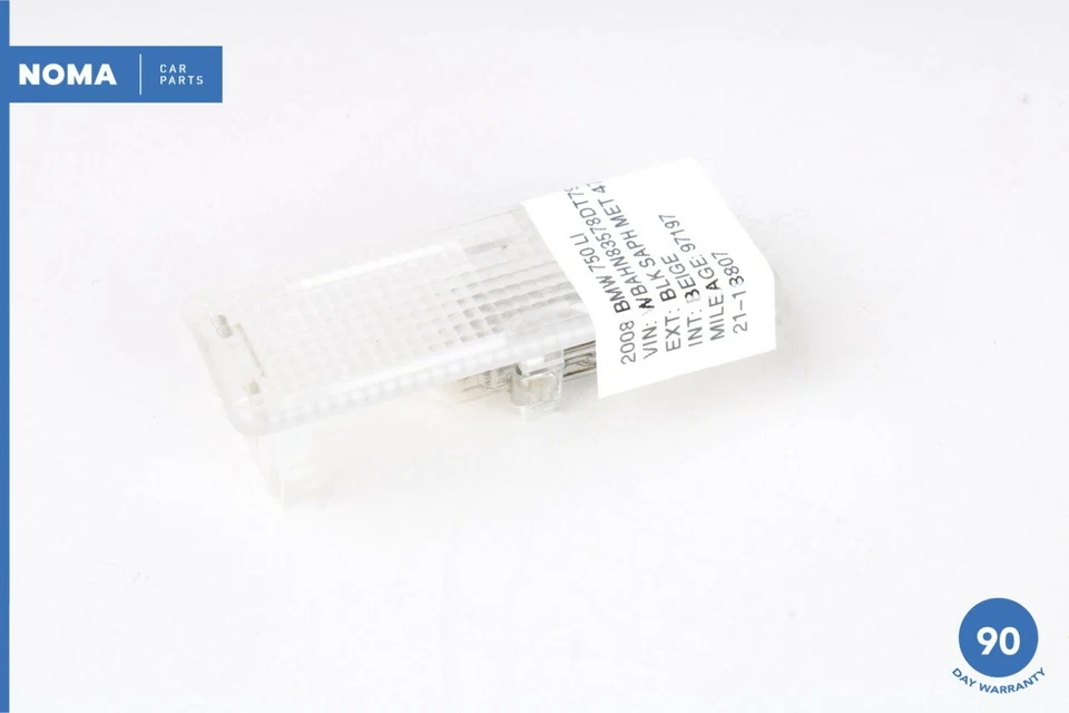 04-08 BMW 750Li 760Li E66 Lámpara de luz de cortesía de techo superior trasero OEM Foto 1 de 4